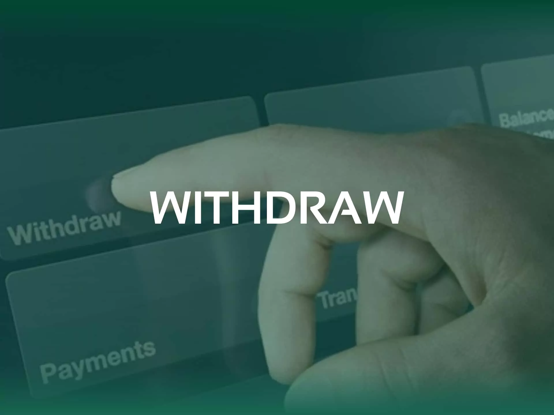 Withdraw money from tennis betting site is a simple procedure.