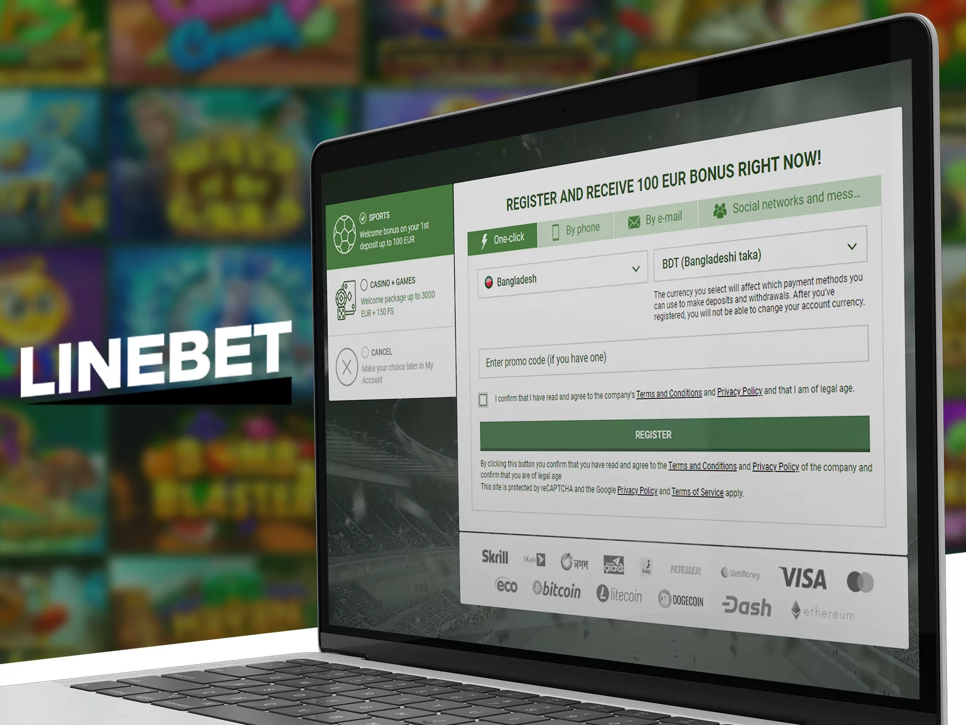 Linebet registration process – step-by-step instruction.