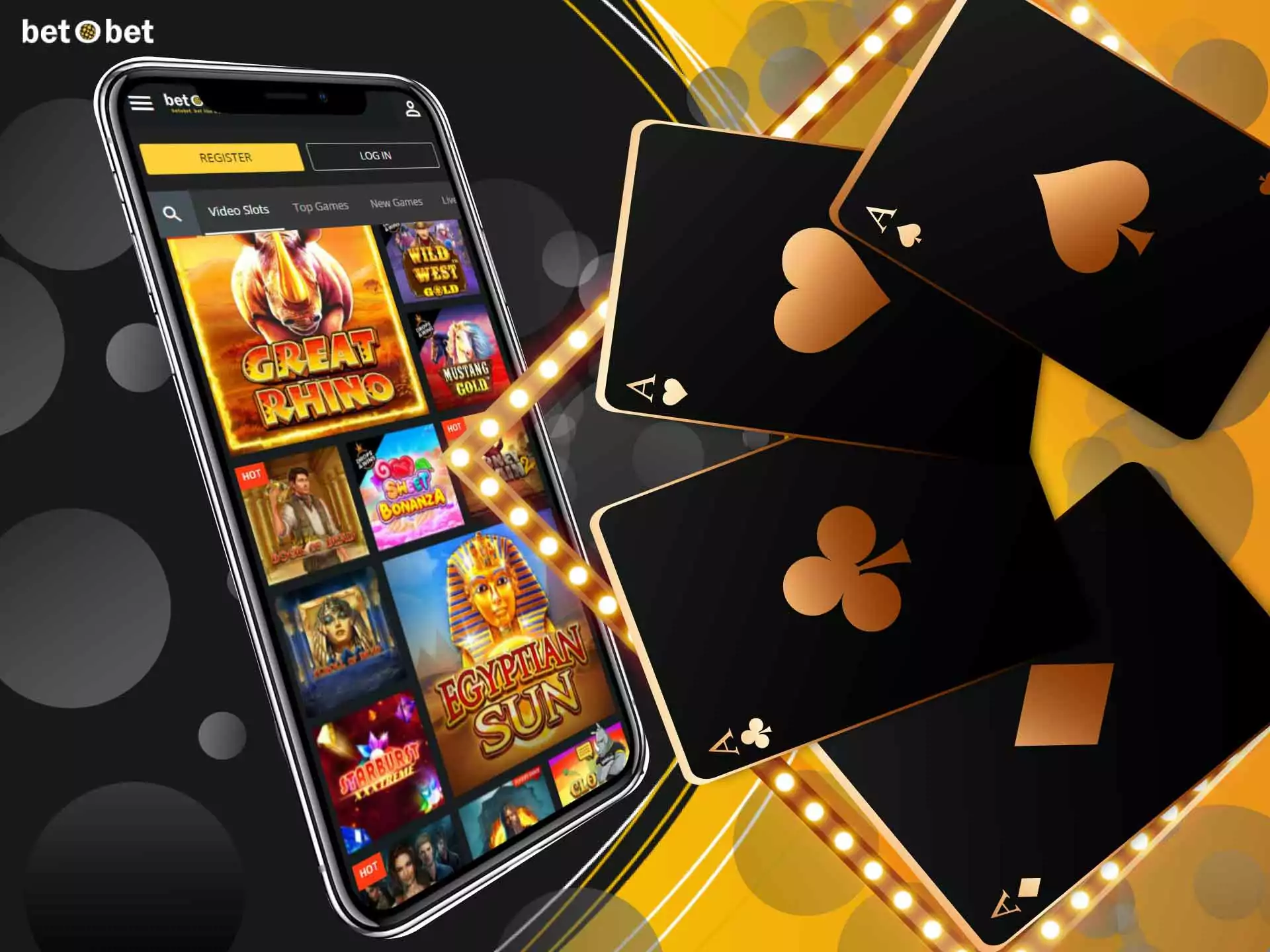 BetOBet also has an online casino.