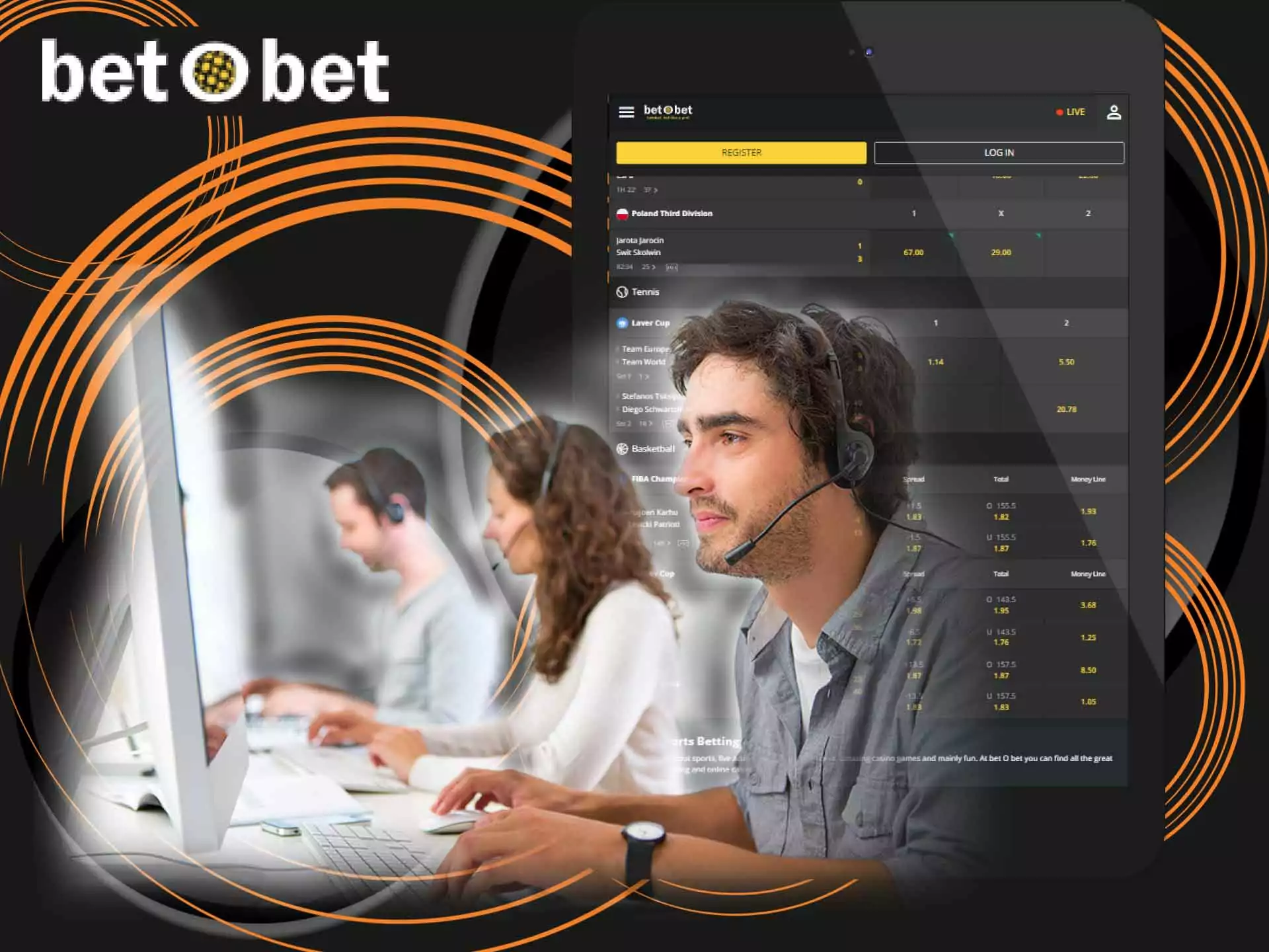 BetOBet has a proficient customer support.