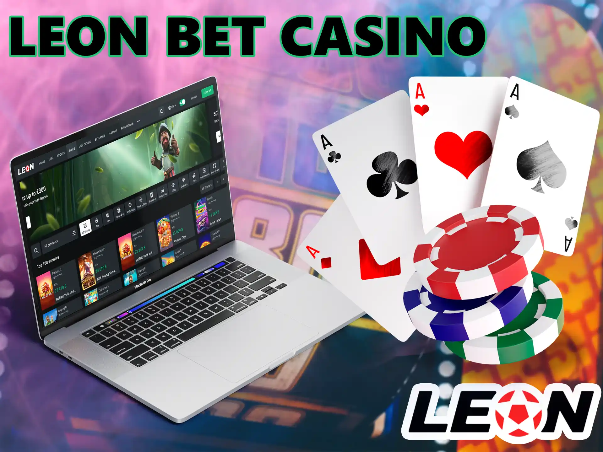 Lovers of gambling waits for more than 60 suppliers of games, a live dealer, slots, roulette, nice additions to the deposit will allow you to comfortably make a quick start.