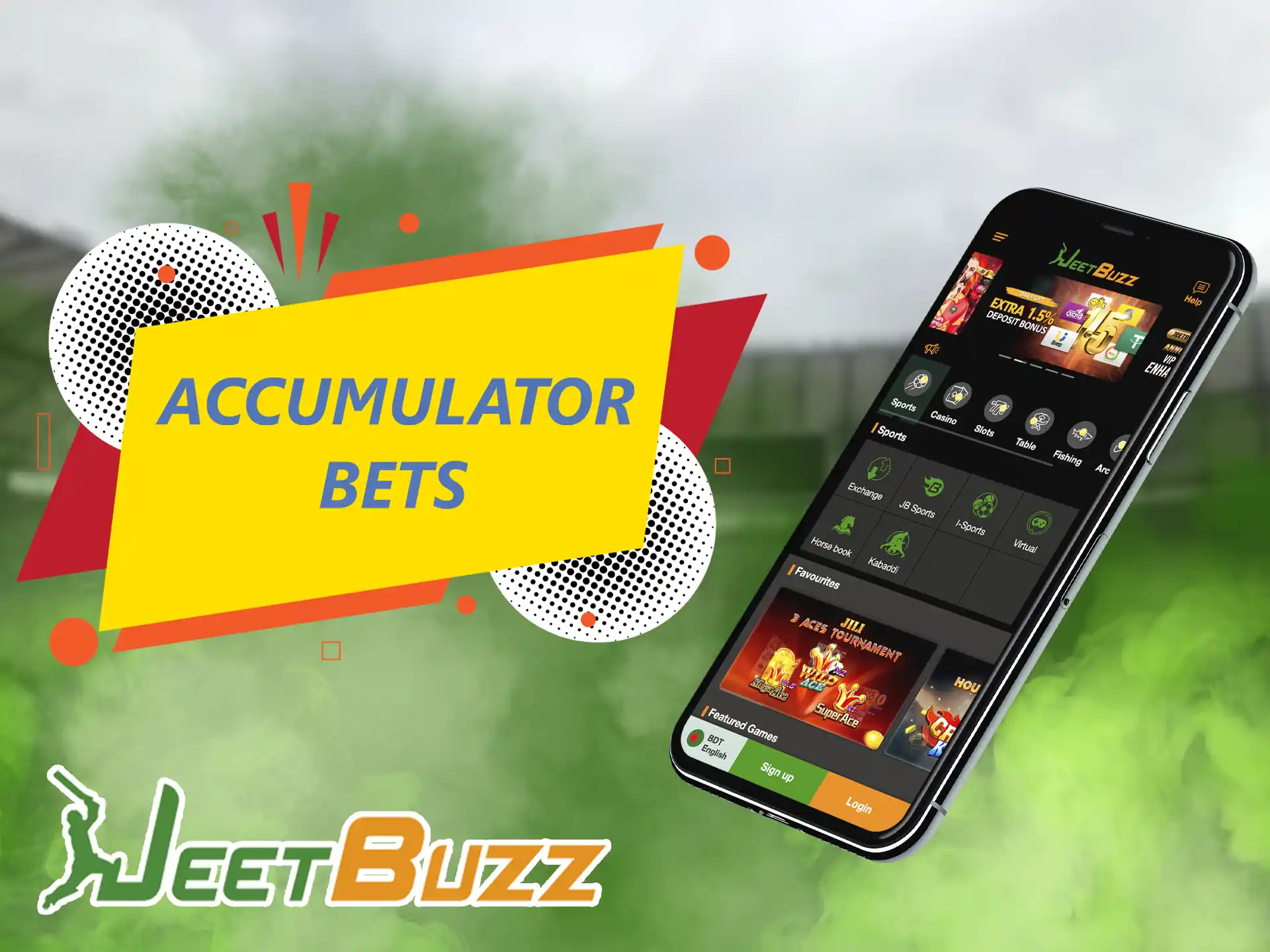 This category in JeetBuzz means that the player has to bet on two outcomes at a time.