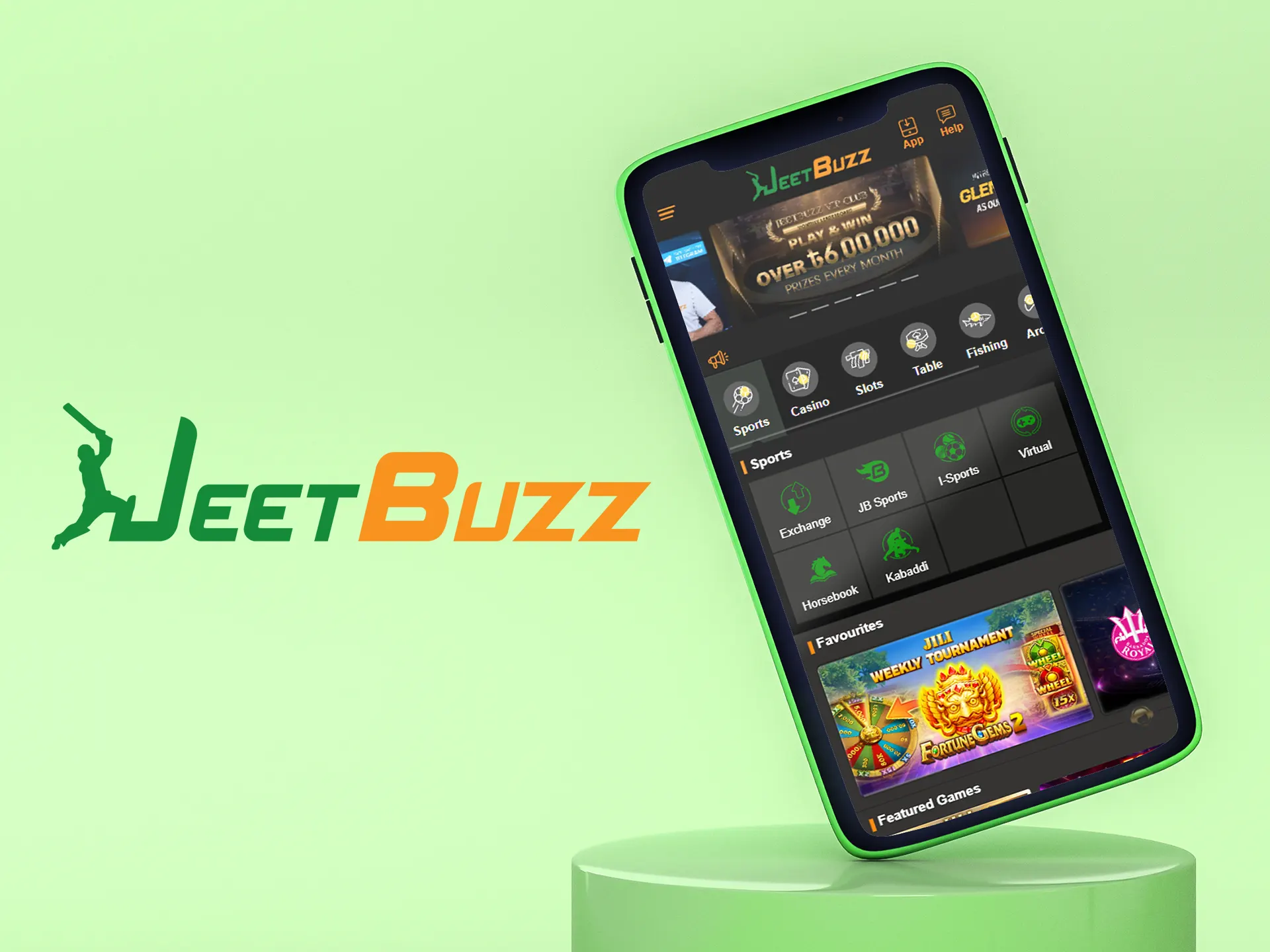 JeetBuzz app is a great option for betting.