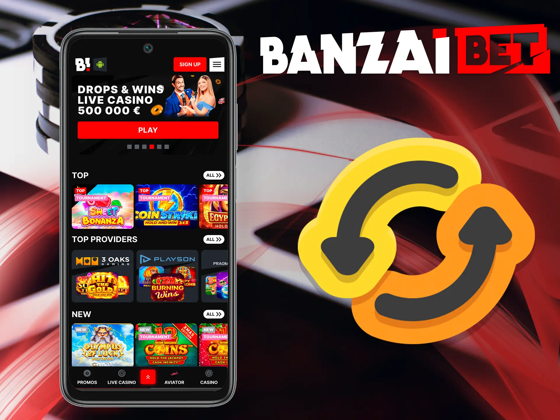 Learn how to bet on the latest version of Banzai App smartphone software.