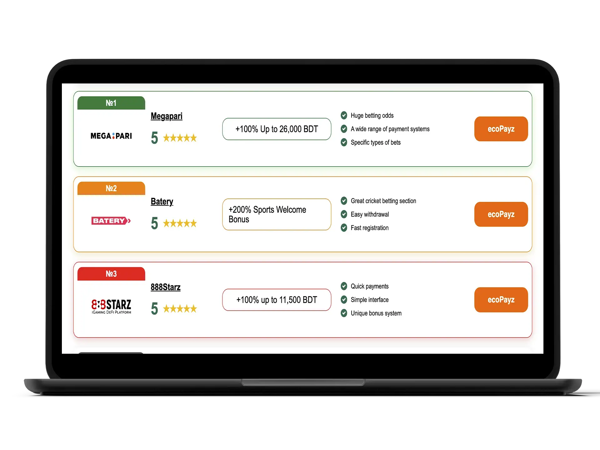 Then you need to decide which bookmaker you like the most and make a choice.