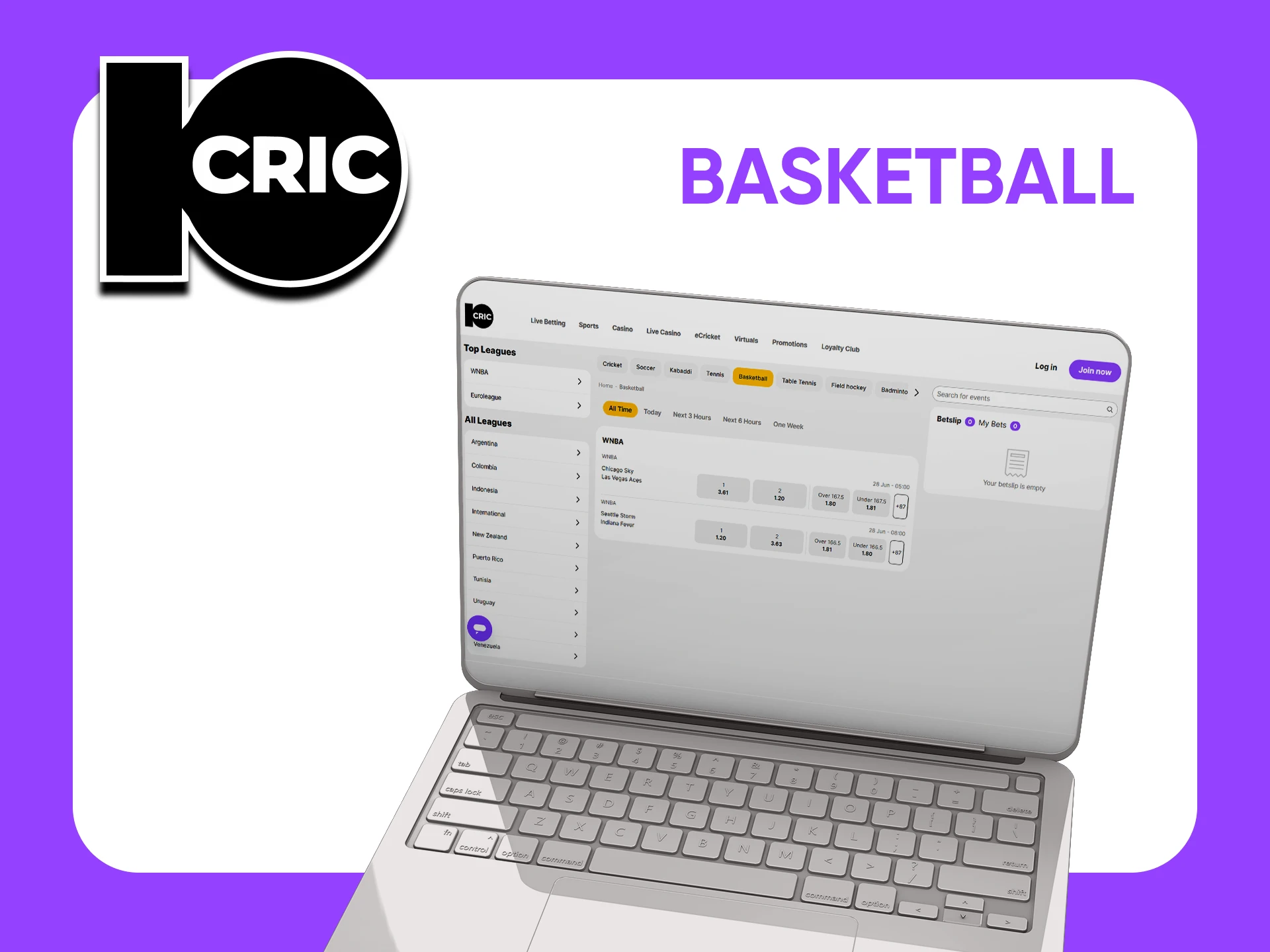 Bet on Basketball with 10cric.