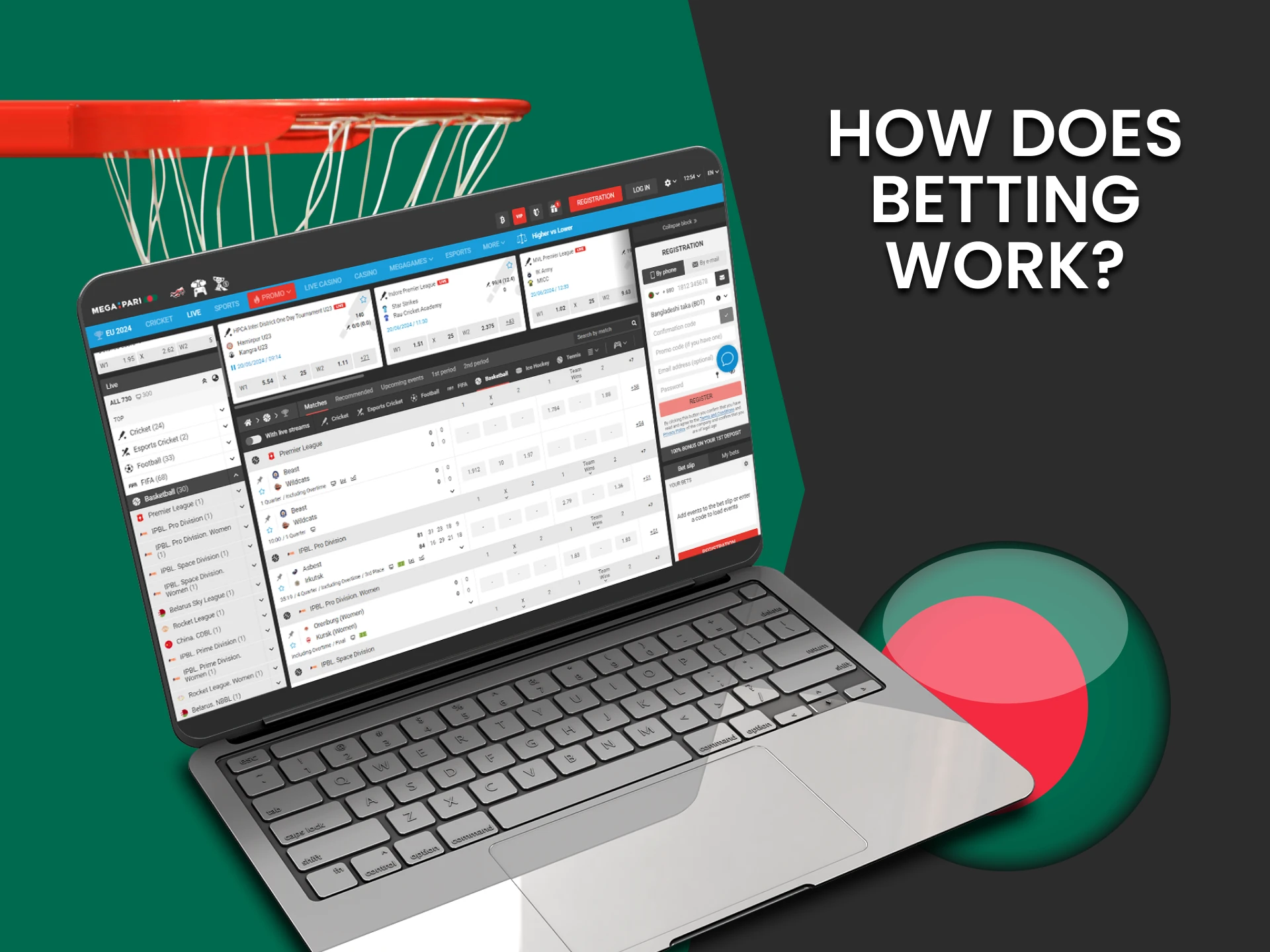 Find out how to bet correctly on basketball events.