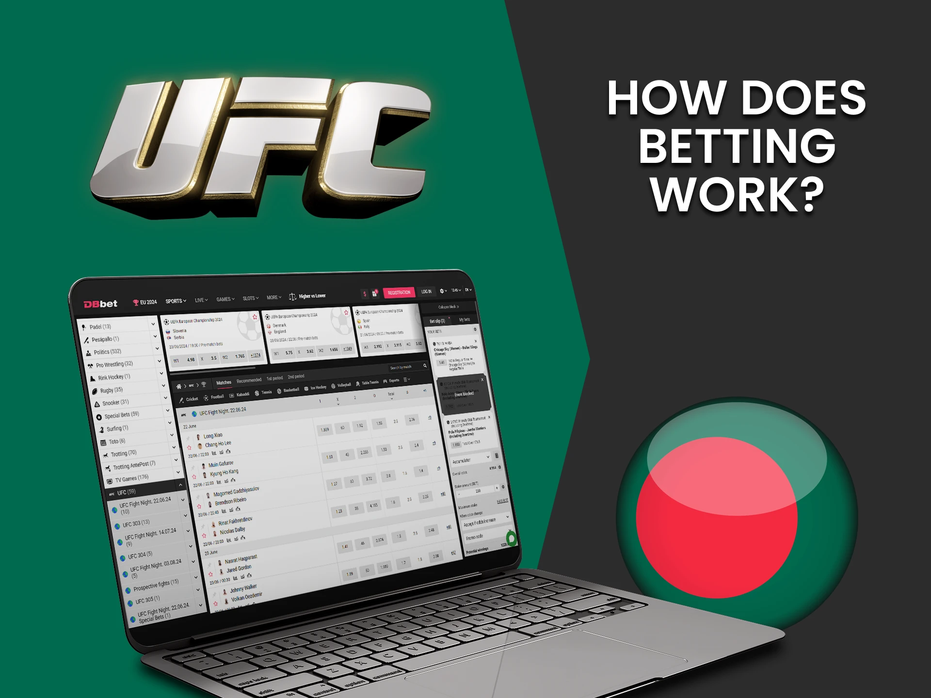 See how to bet on the UFC correctly.