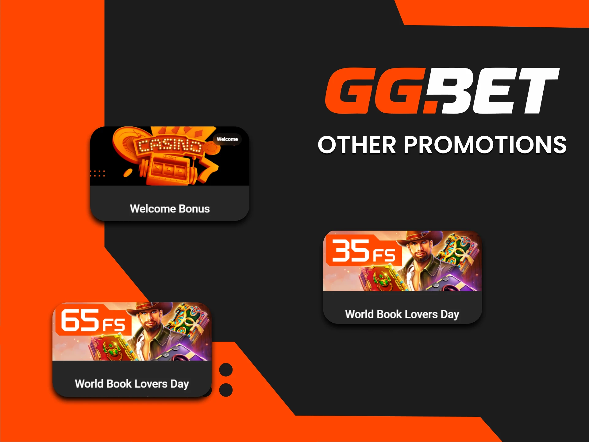 We will tell you about bonuses in the GGbet application.