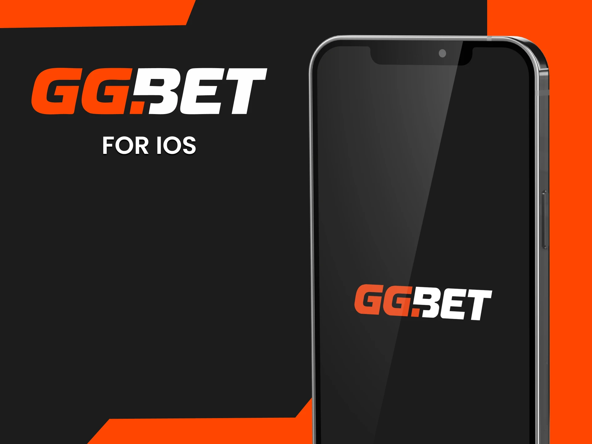 Download the GGbet app on iOS.