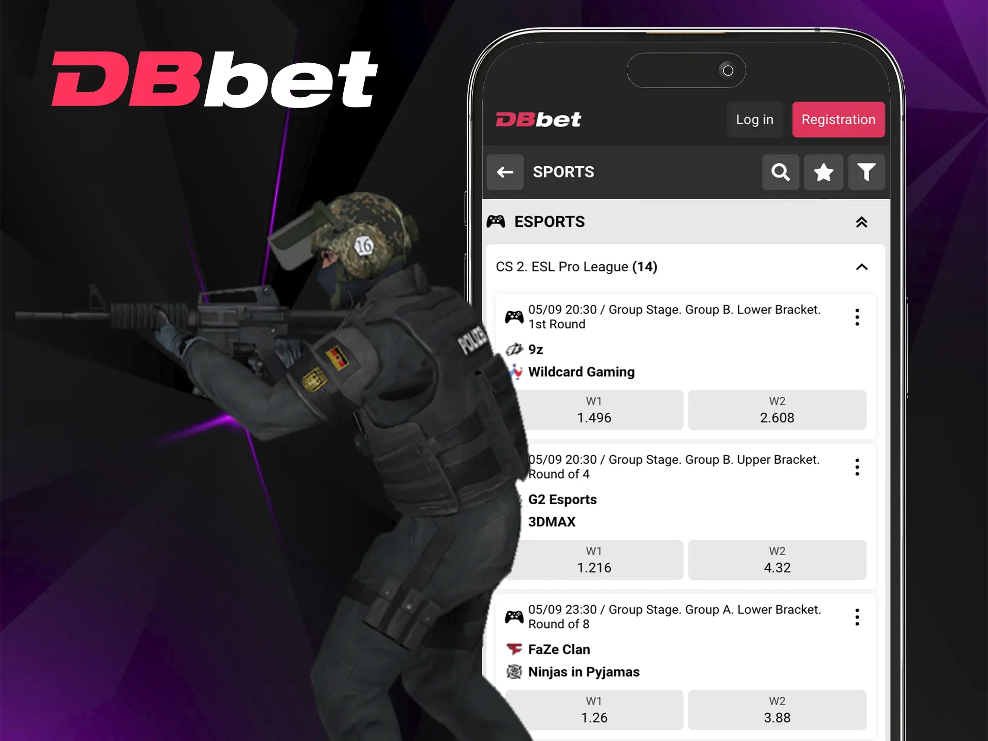 Gain experience by betting at DBbet.