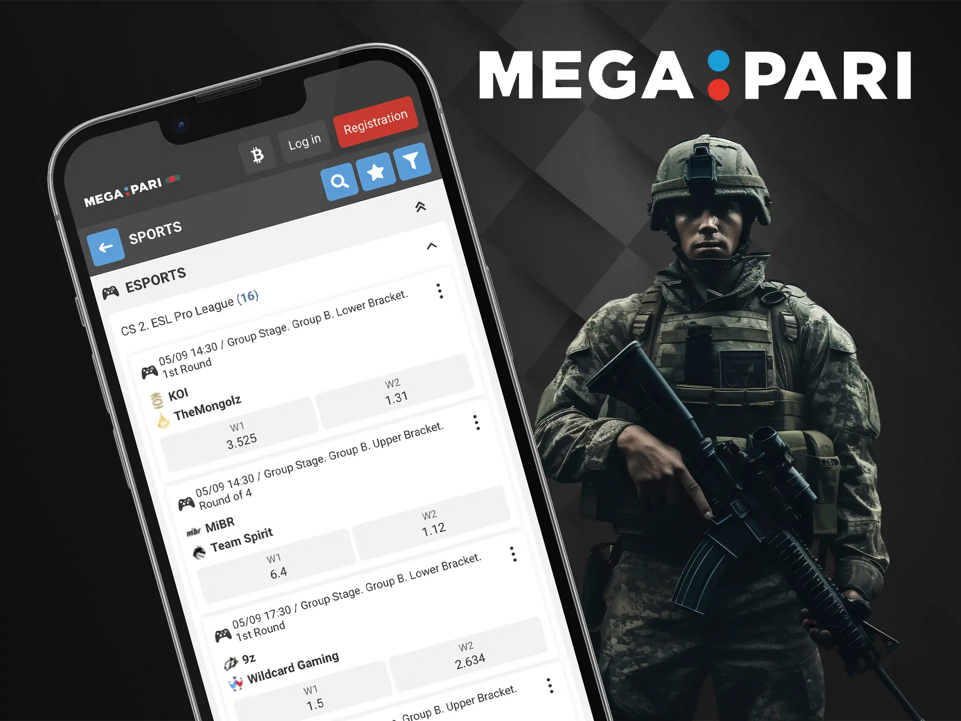 Learn the basic rules of Counter Strike to win by betting at Megapari.