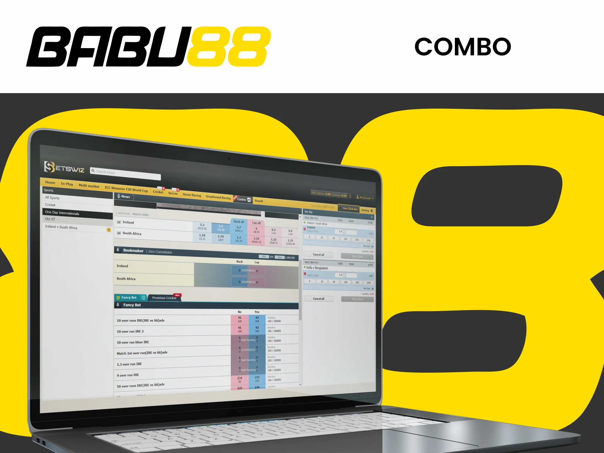 Combine sports bets from Babu88.