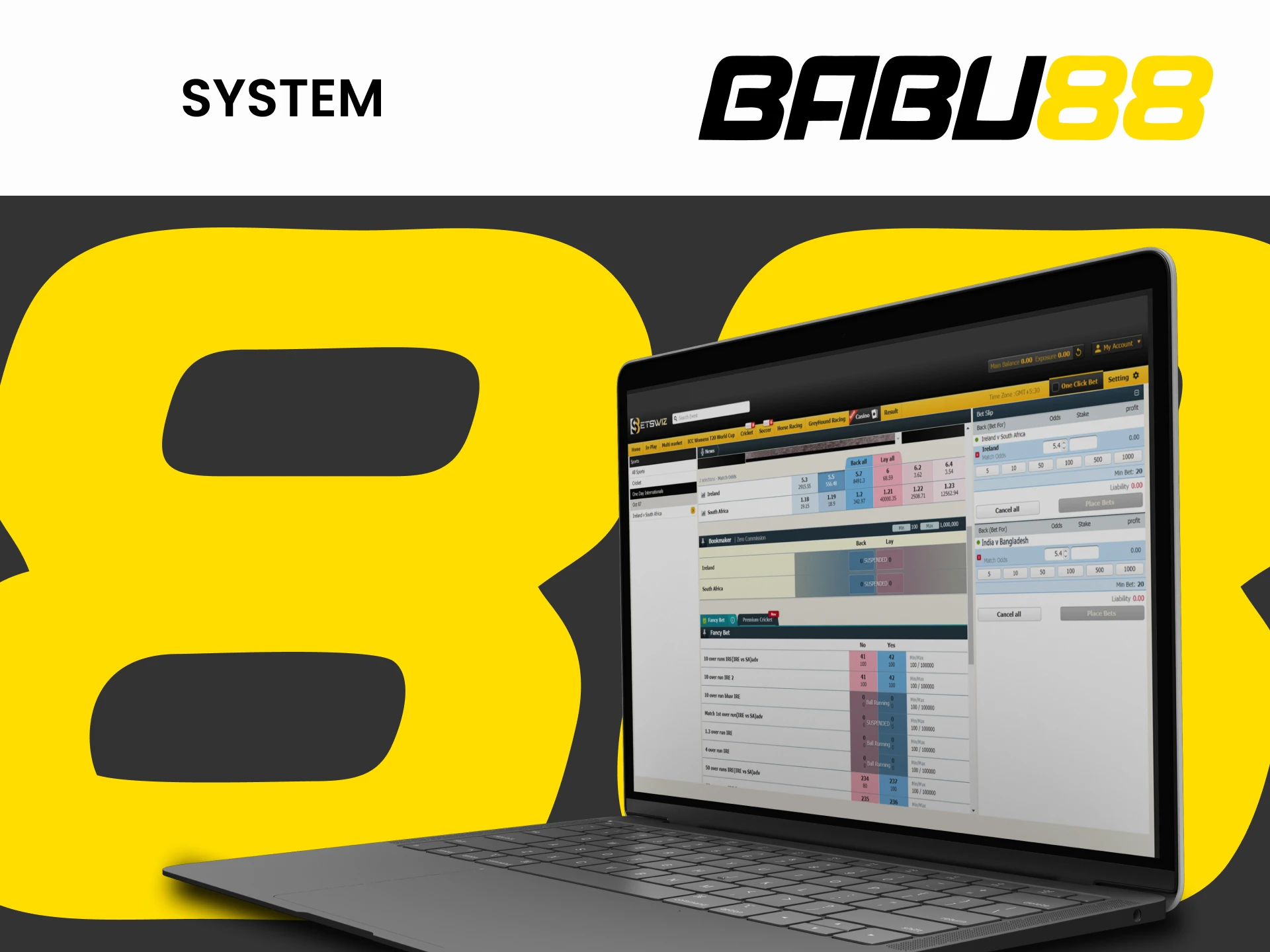 Choose system bets at Babu88.