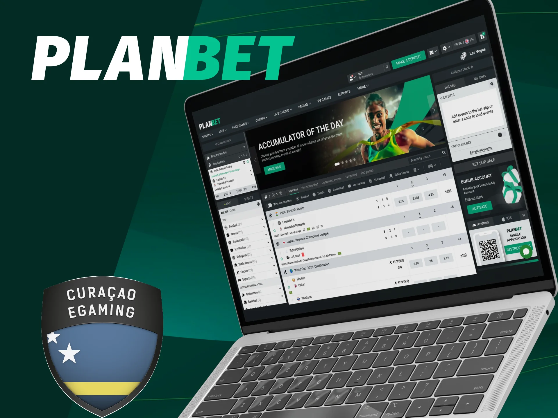 PlanBet operates with an official license.