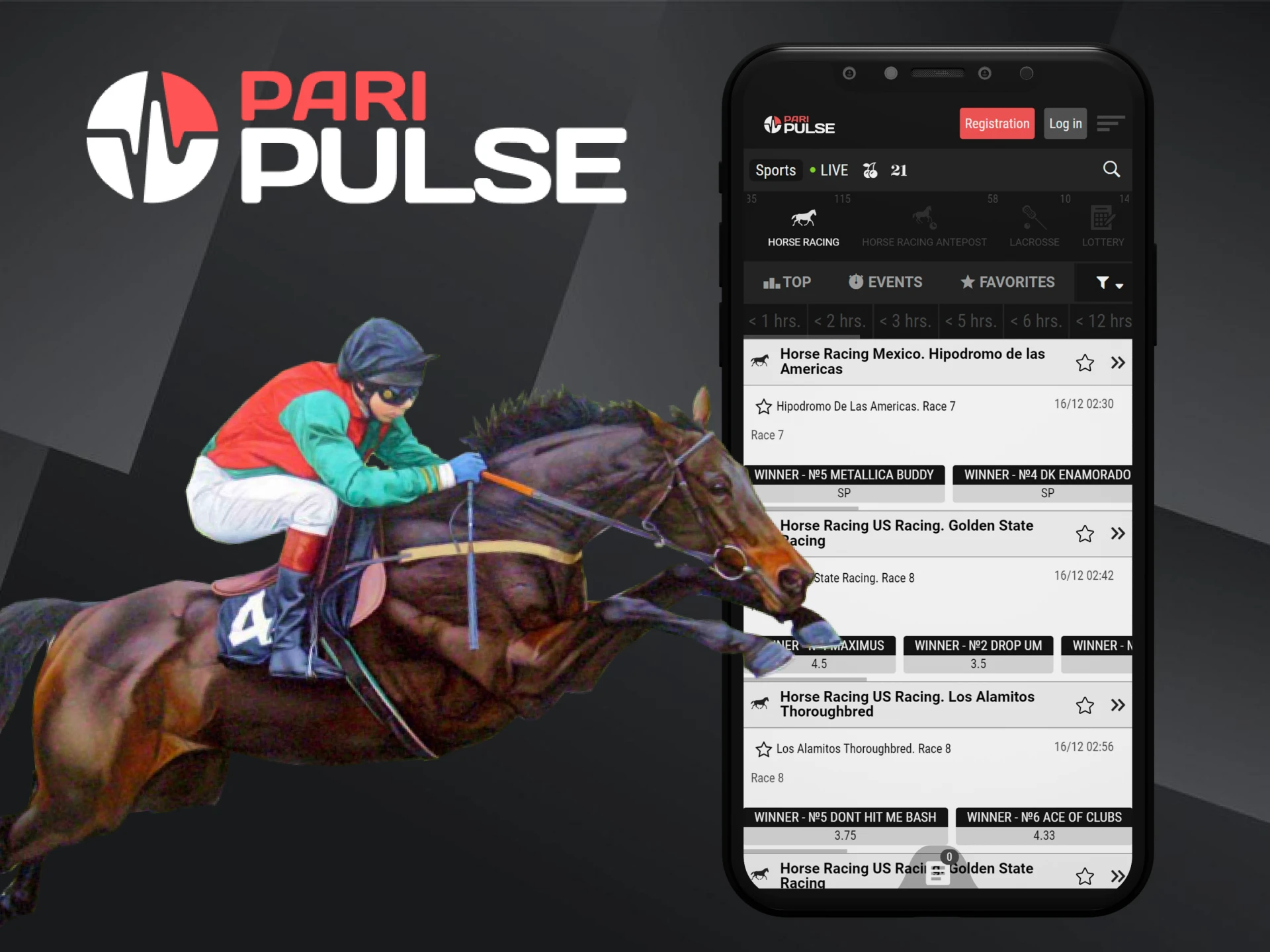 Find the best horse racing bets at PariPulse.