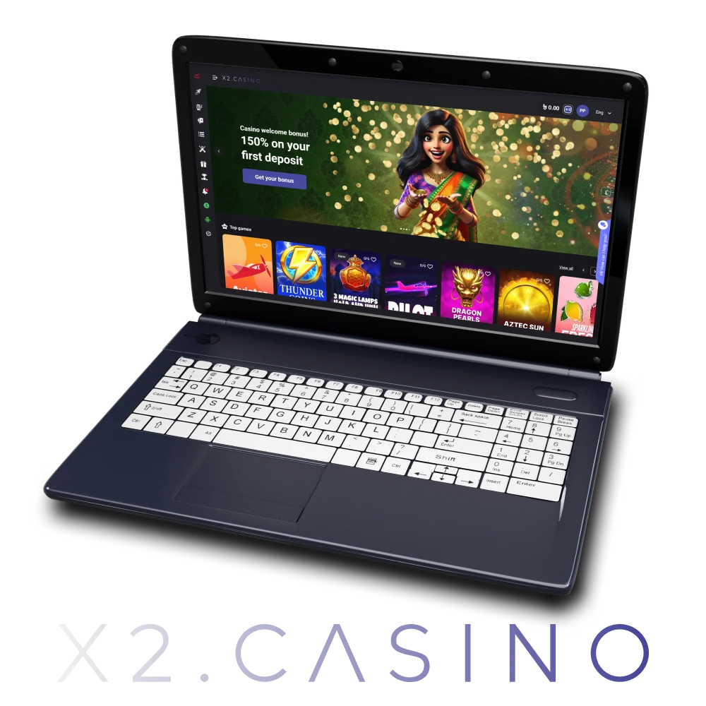 For games and bets choose x2casino.