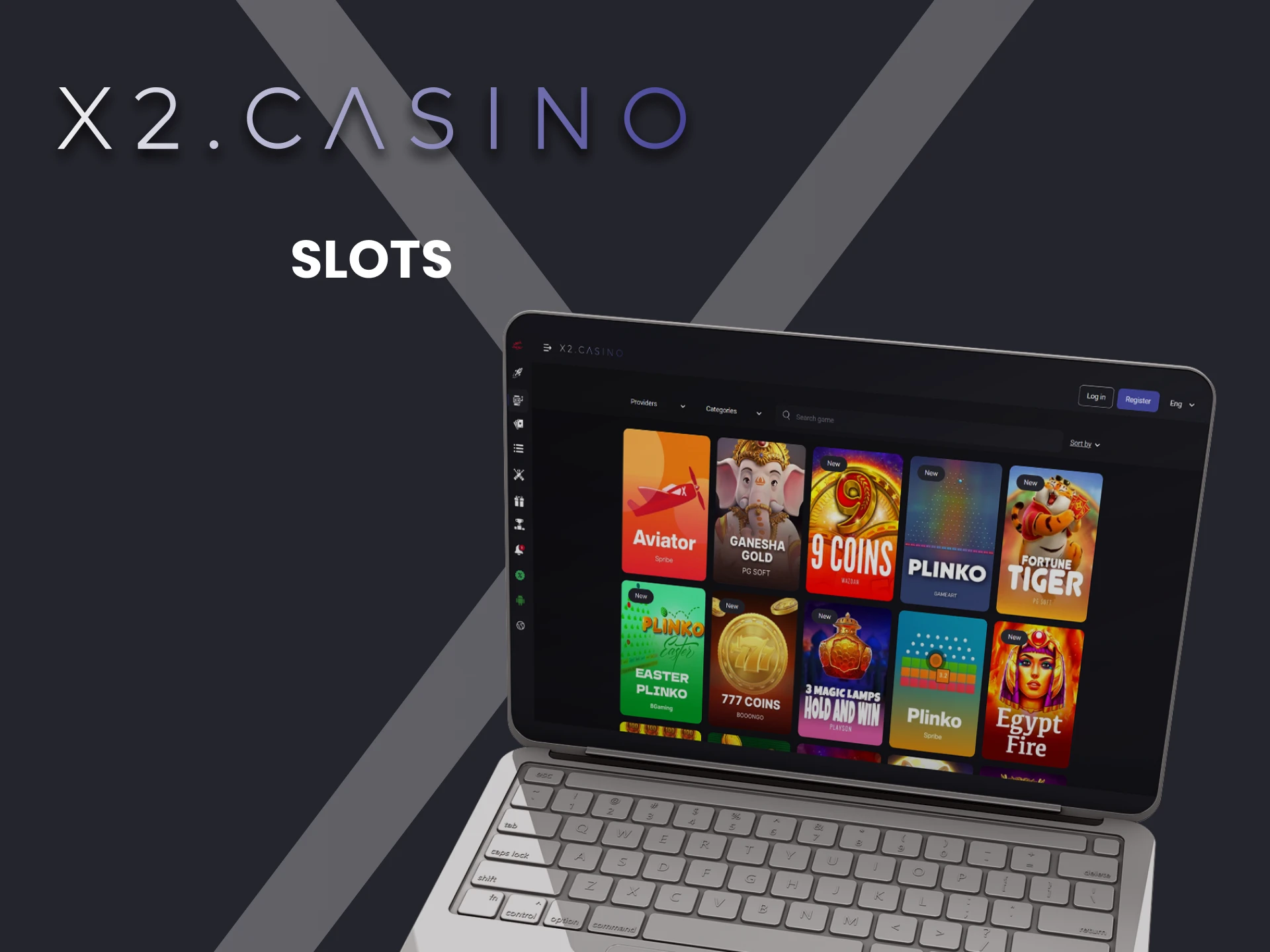 Play slots at x2casino.