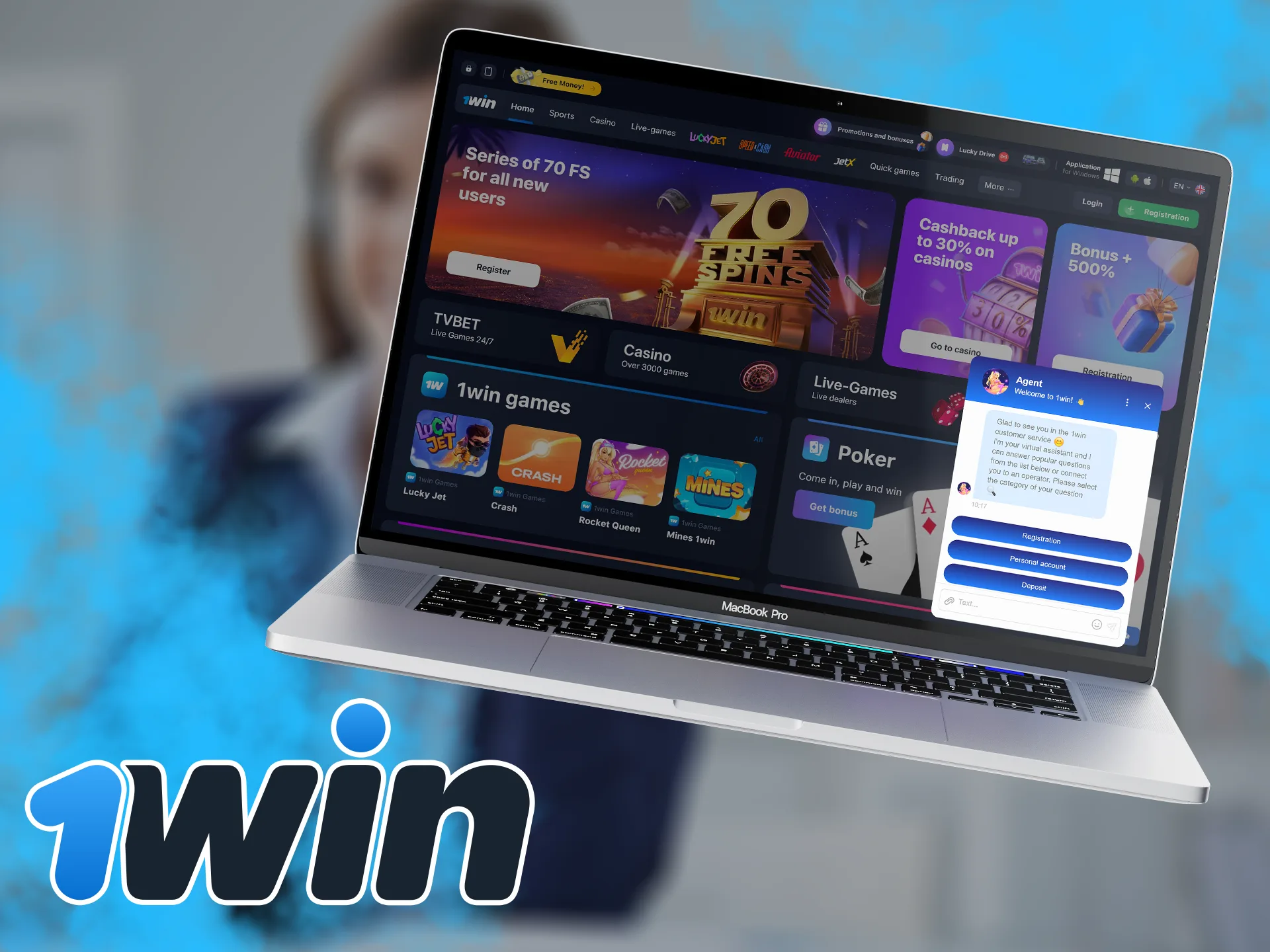 If you have any questions regarding the use of the site or application, the 1win's specialists will help you.