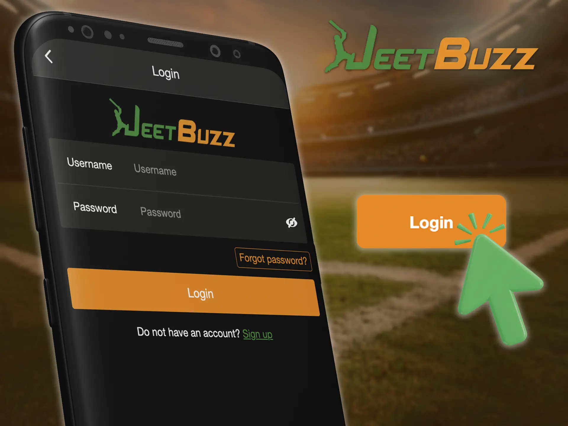 In order to bet effectively, you must be logged in to the JeetBuzz app just follow our guide.