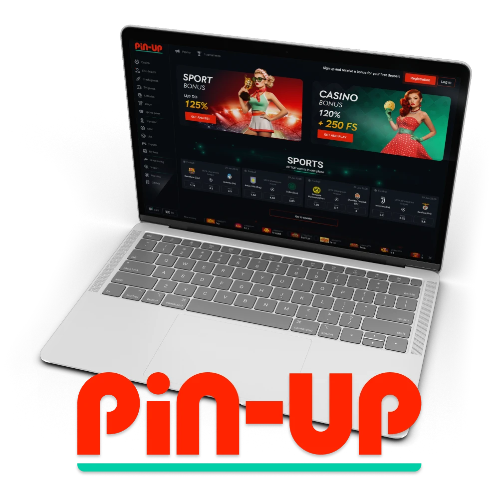 Place your bets and play at Pin Up Casino.