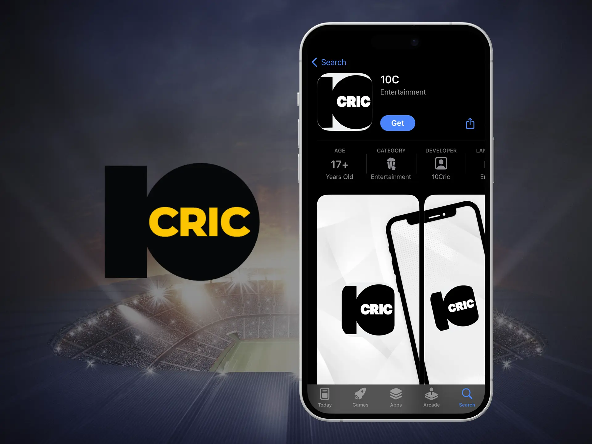 The 10Cric app is always available on the App Store, ensuring you a stable and highly secure experience.