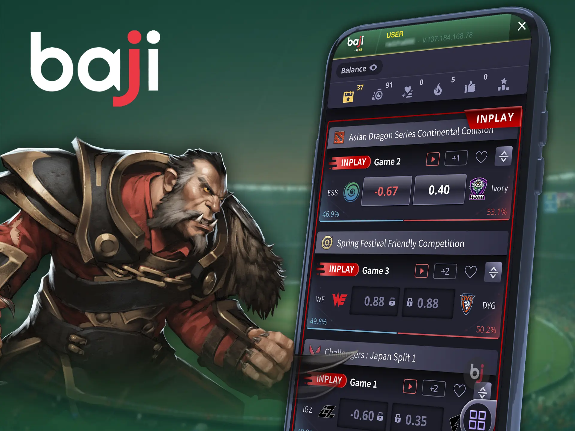 Fans of computer games will appreciate this section Baji app, here are the most popular competitions.