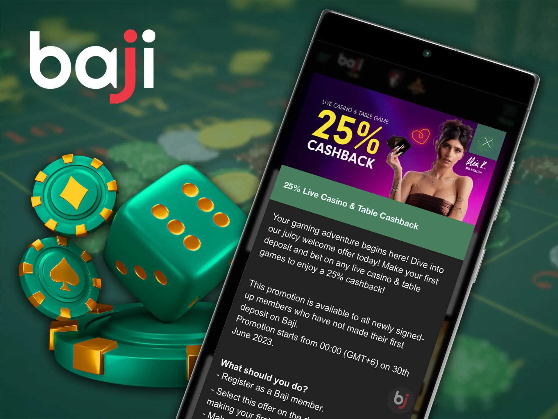 Play effectively at Baji here you can get a solid return percentage within 24 hours.