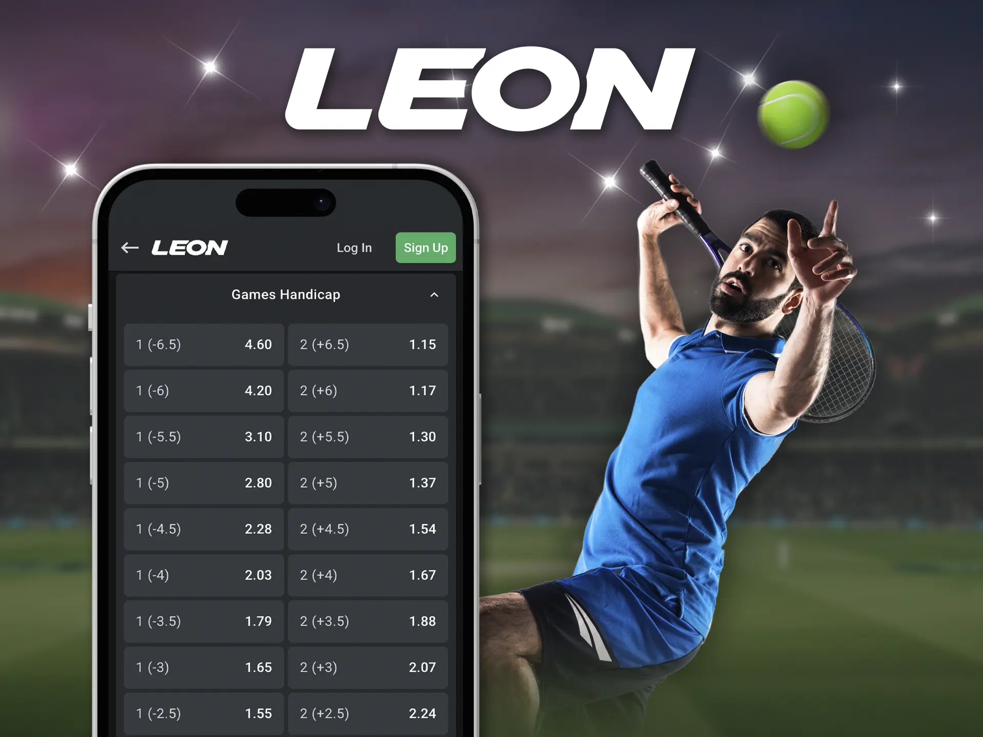 This type of betting Leon Bet app allows the bettor to bet on the determination of the opposing team at the end of the match.