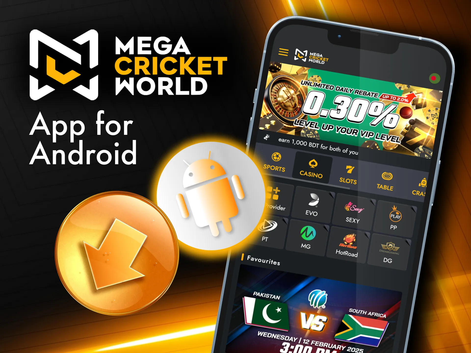 Easily set up the Mega Cricket World mobile app on your Android device using the detailed guide.