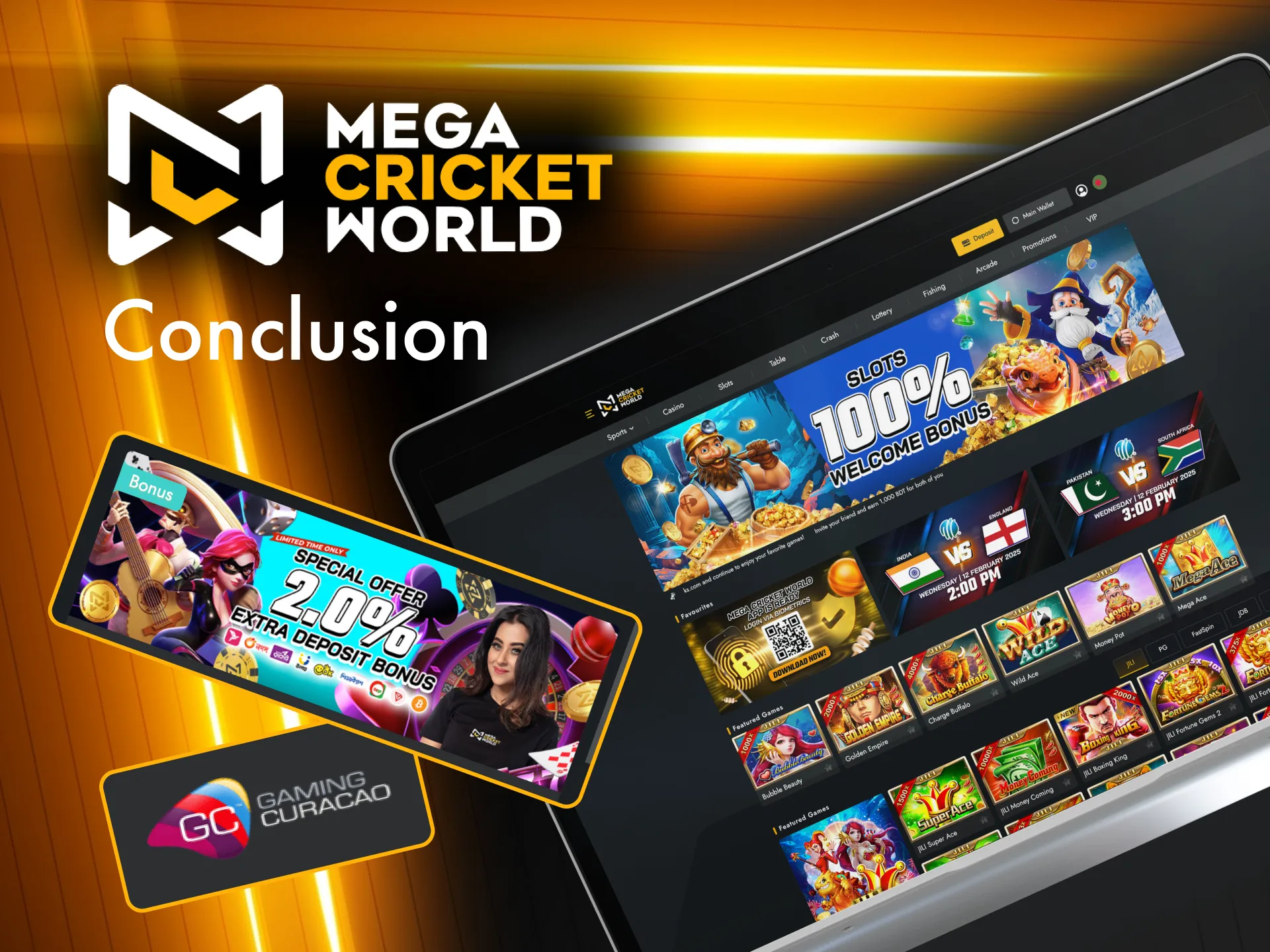 Mega Cricket World is top betting and casino platform.