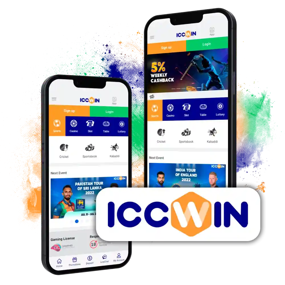 Discover all the features of the Iccwin mobile version.