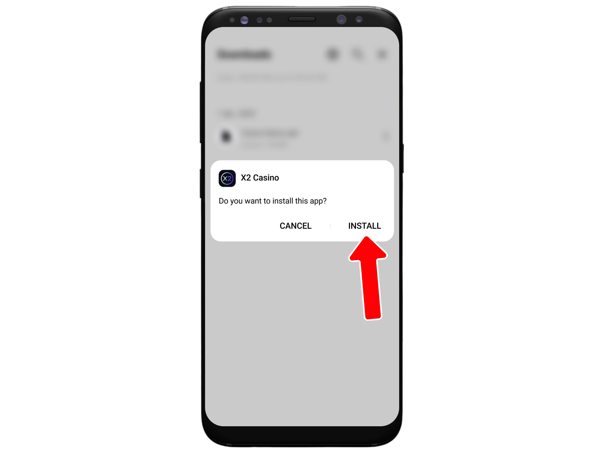 Install the official X2Casinos app for Android.